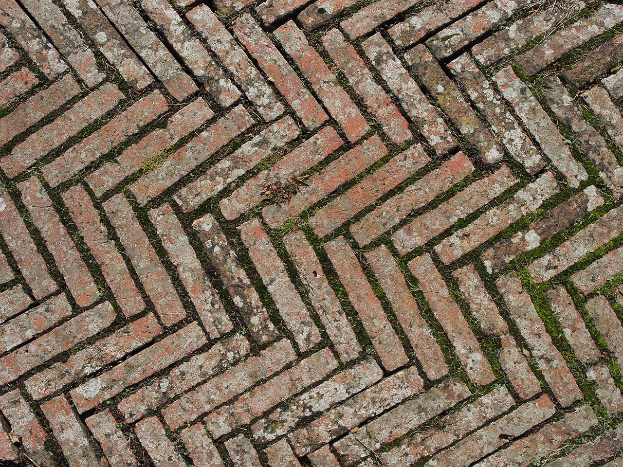 bricks diagonal chevron free photo