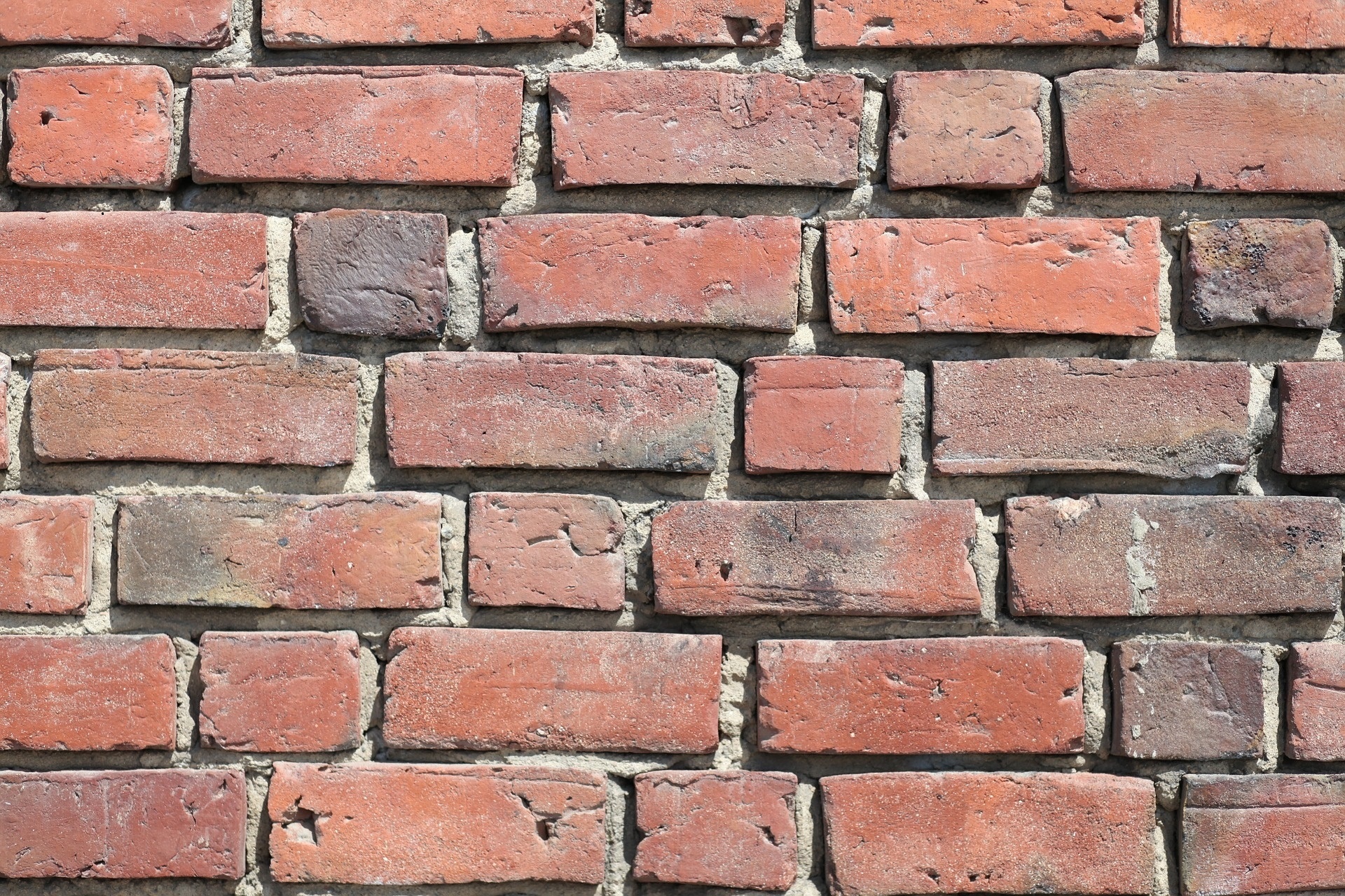 bricks red wall free photo