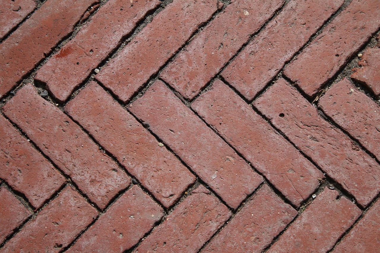 bricks pattern brown free photo