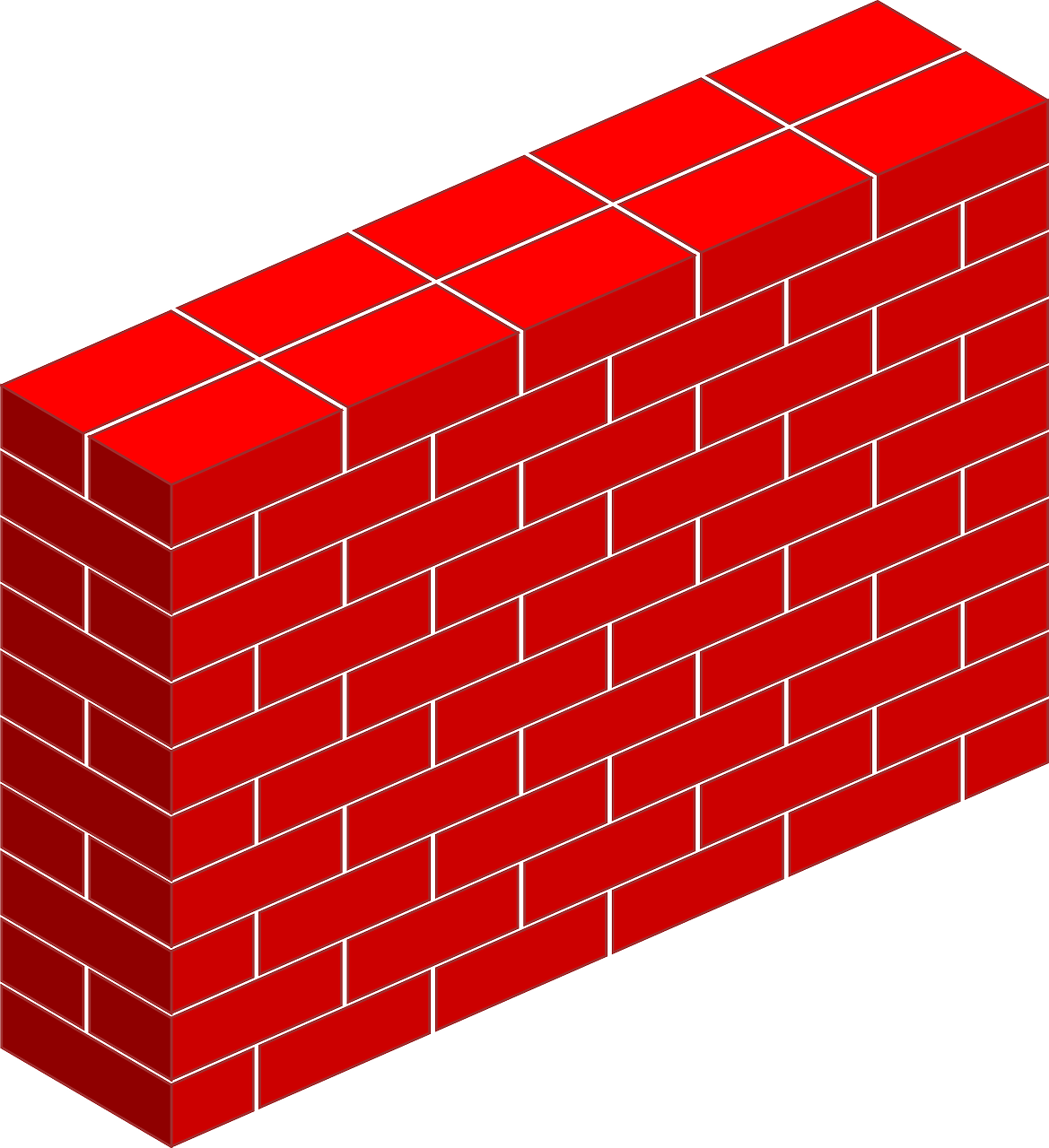 bricks thick wall free photo