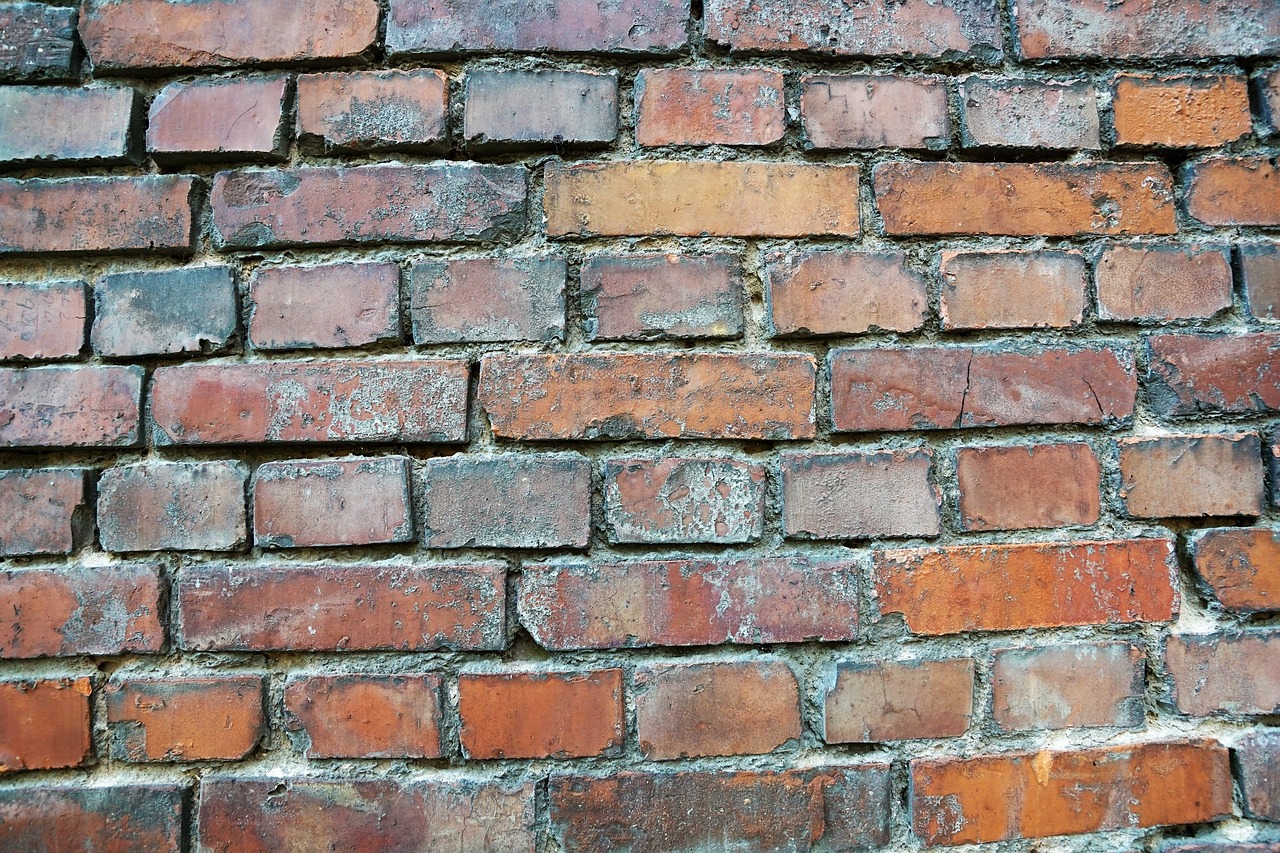 bricks wall texture free photo