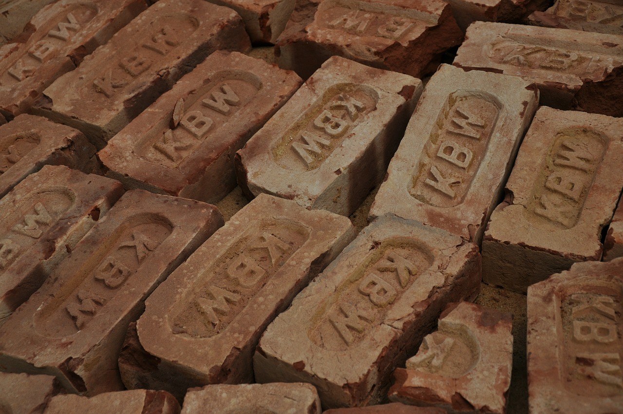 bricks fabrication factory free photo