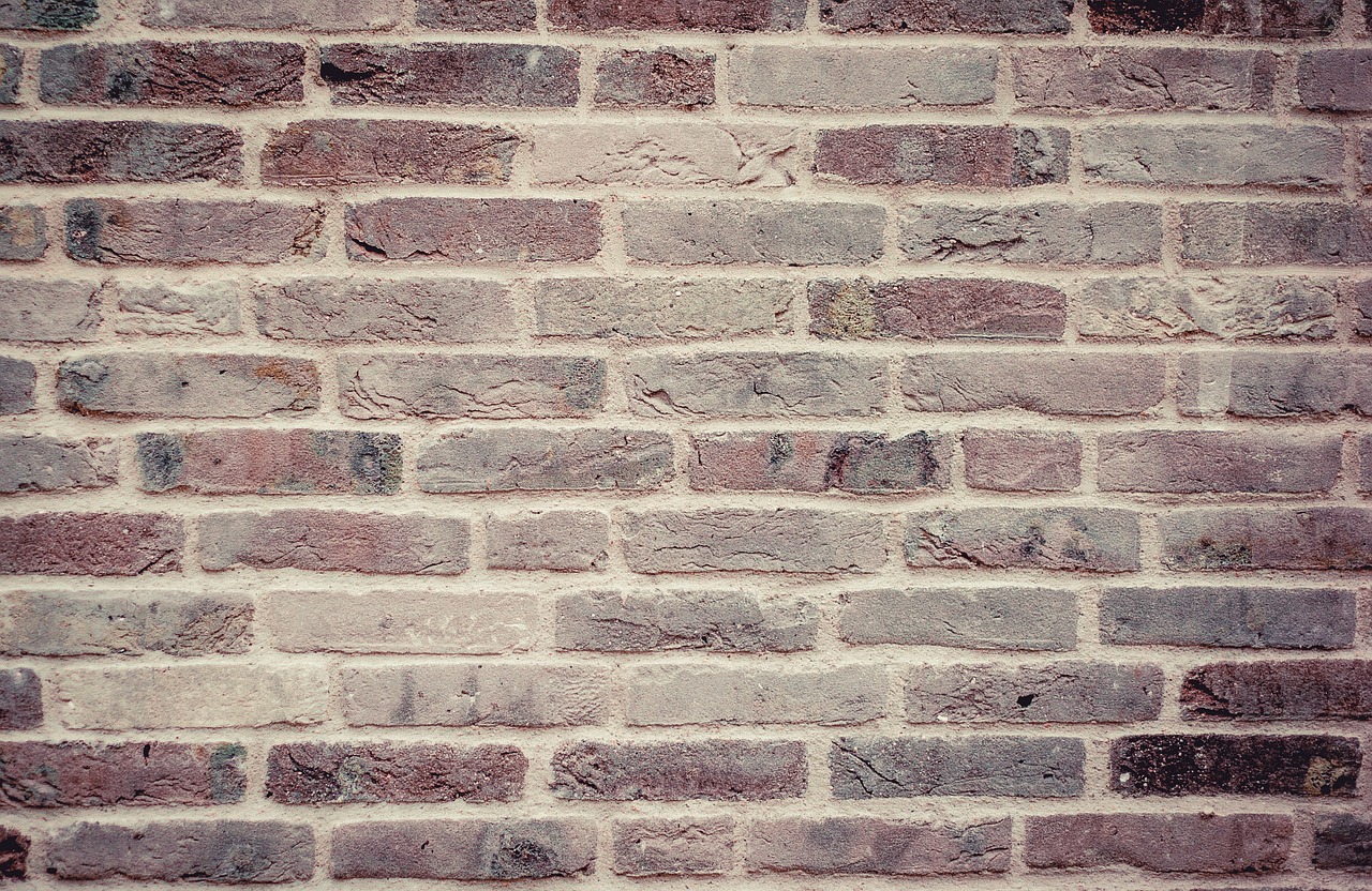 bricks wall stones free photo