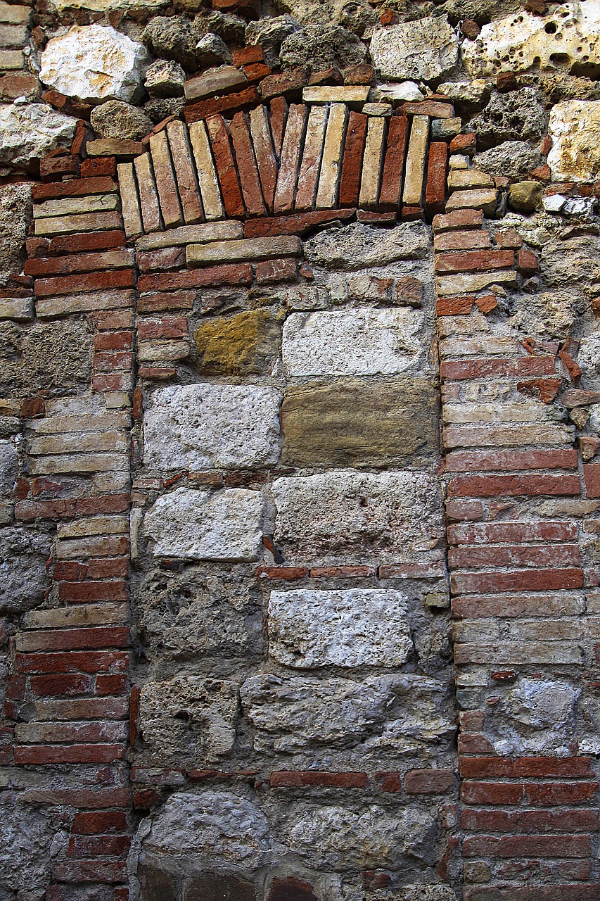 bricks wall old free photo