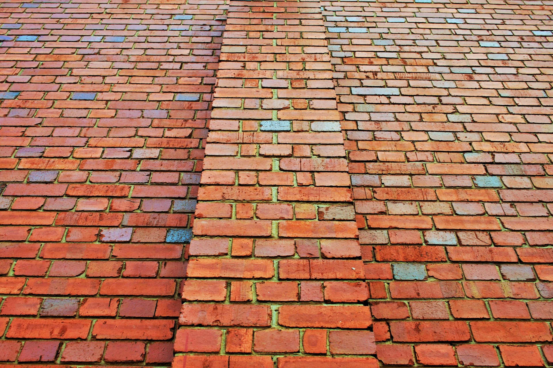 wall high bricks free photo