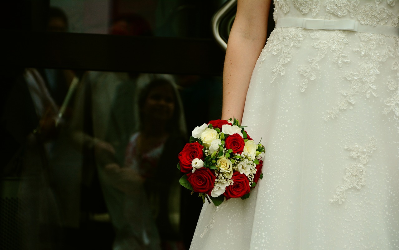 bridal bouquet bride wedding free photo