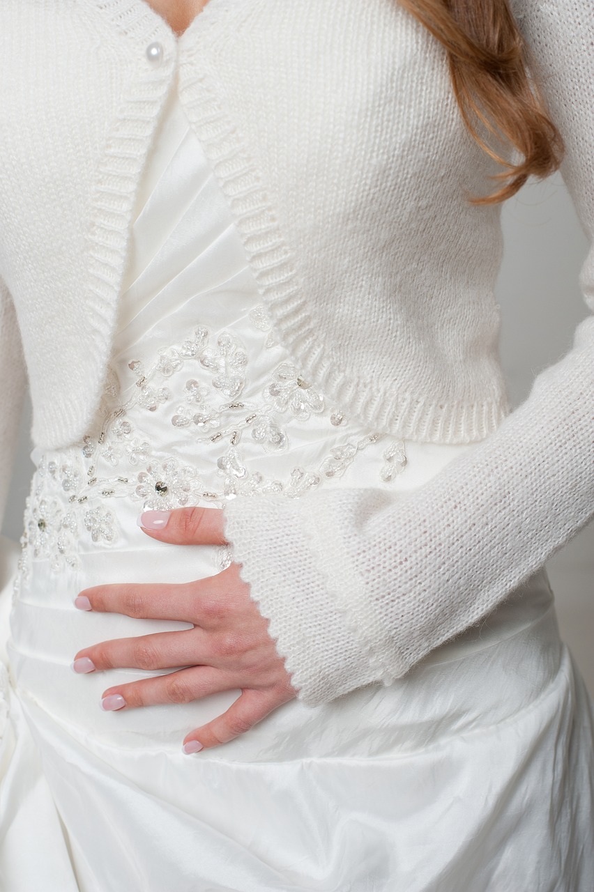 bridal jacket knit cardigan free photo