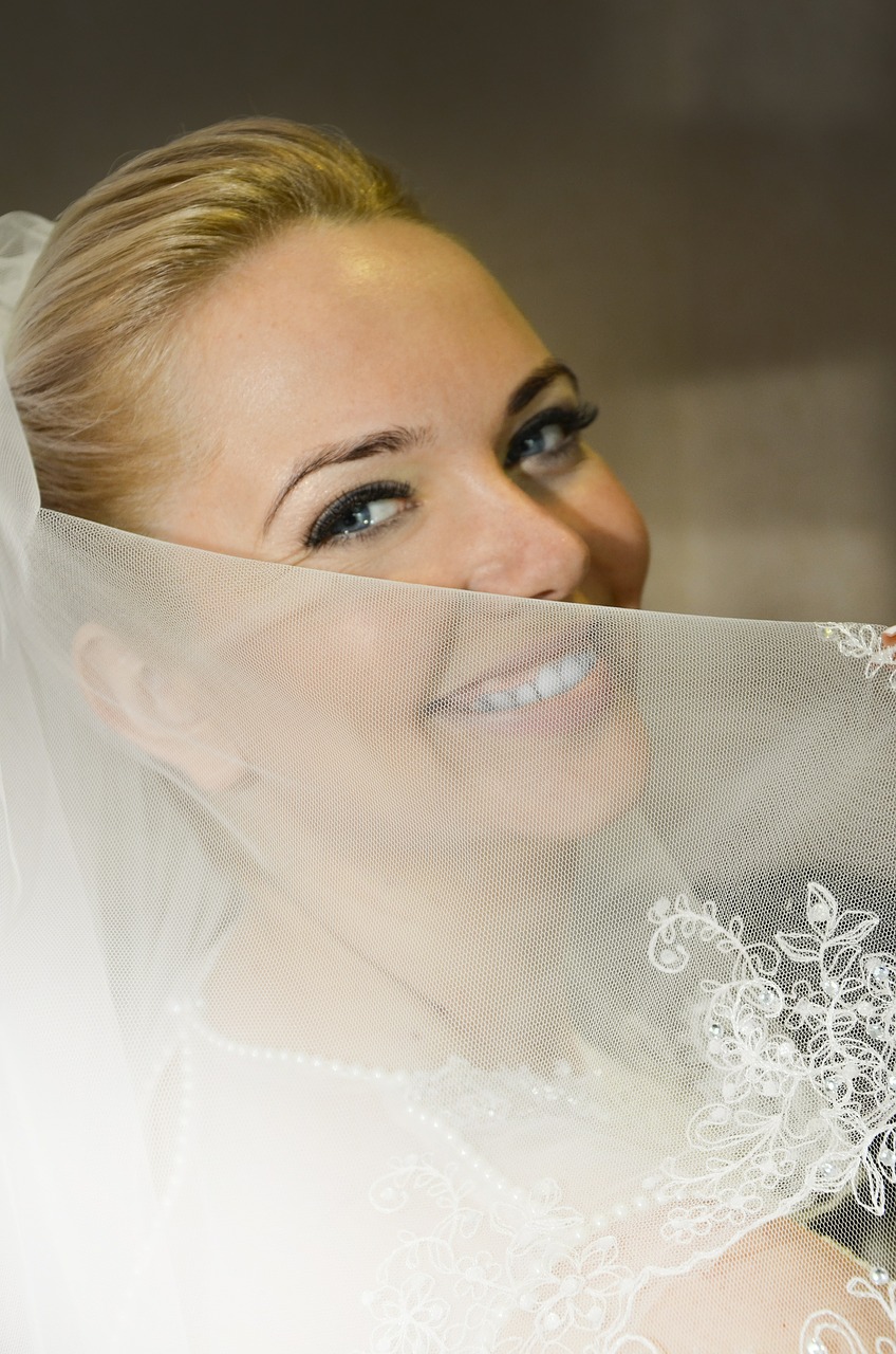 bride wedding blond free photo