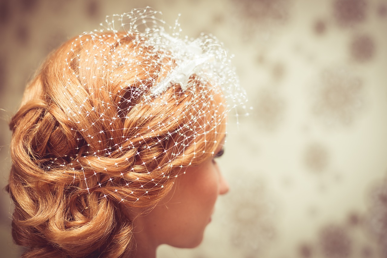 bride hairstyle wedding free photo