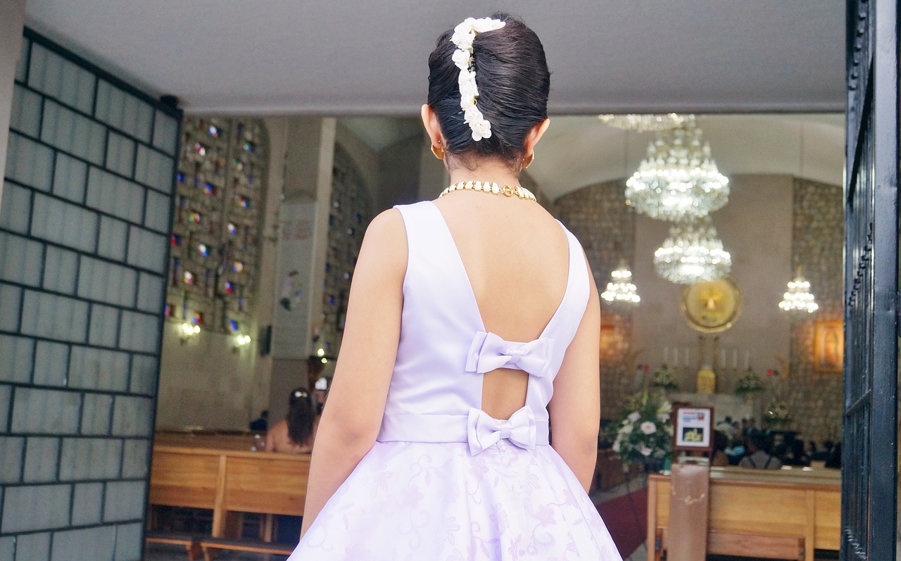 bridesmaid dress purple free photo