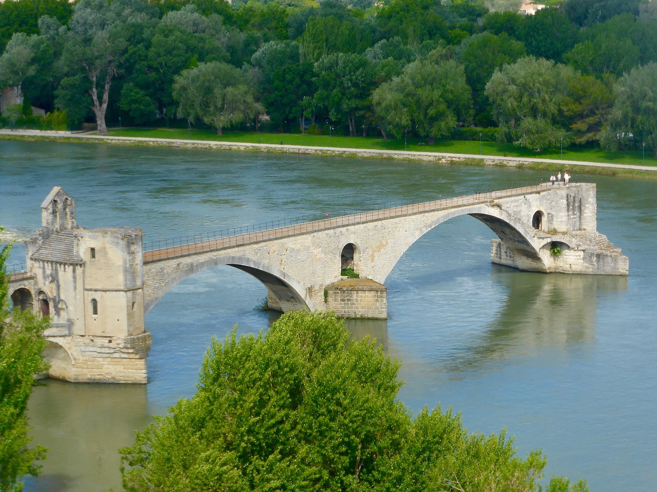 bridge avignon pont de avignon free photo