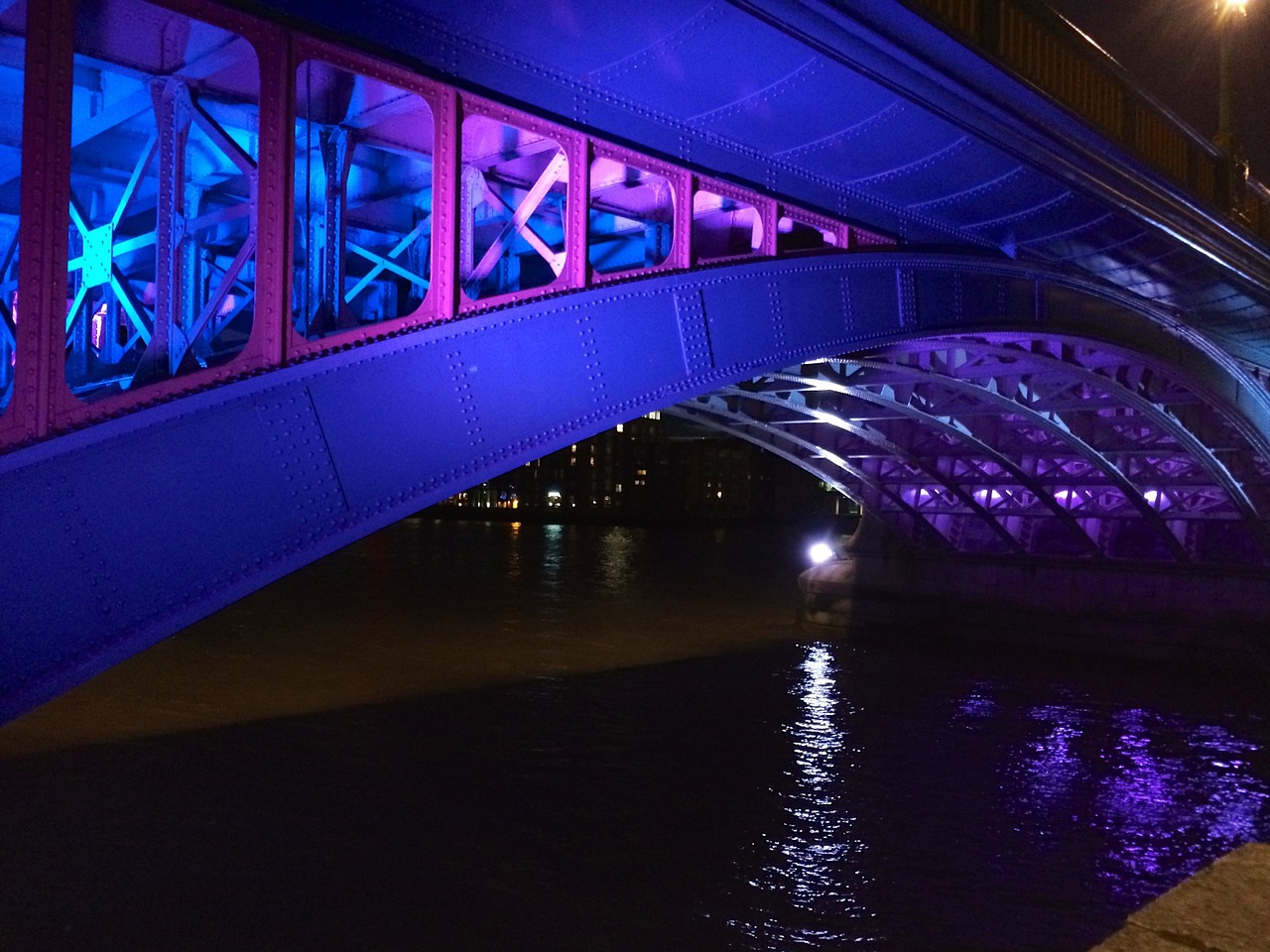 bridge river thames london free photo