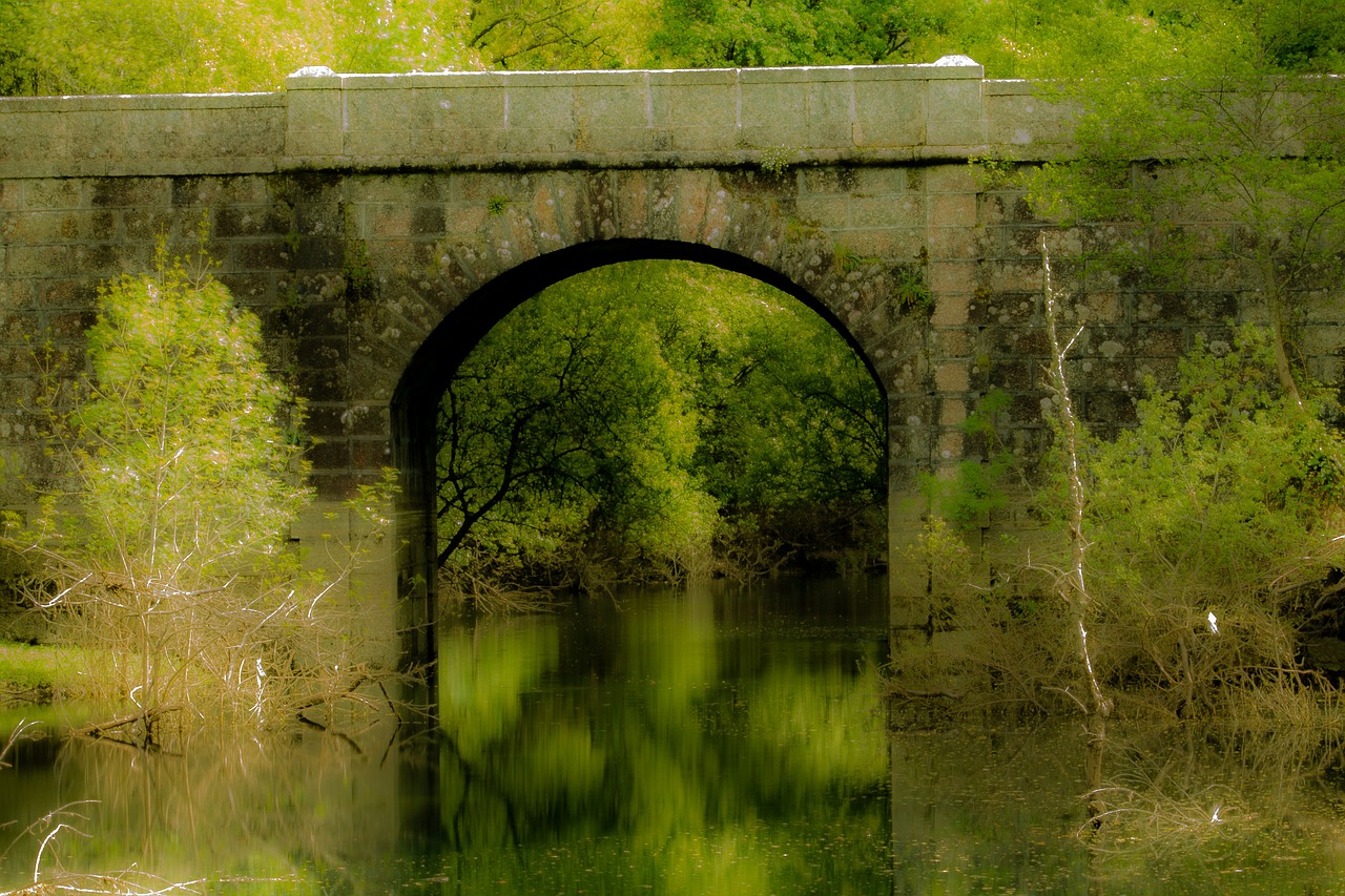 bridge old bridge water free photo