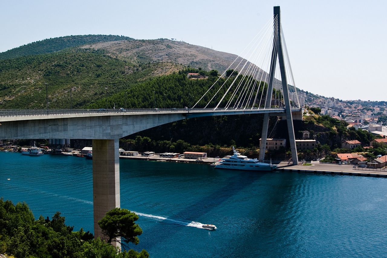 bridge water croatia free photo