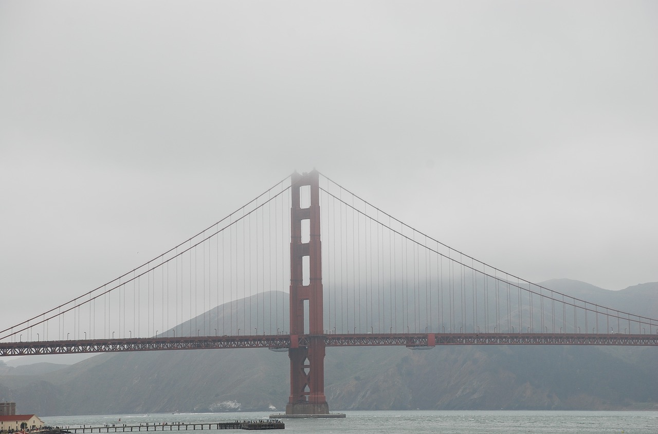 bridge san francisco bay free photo