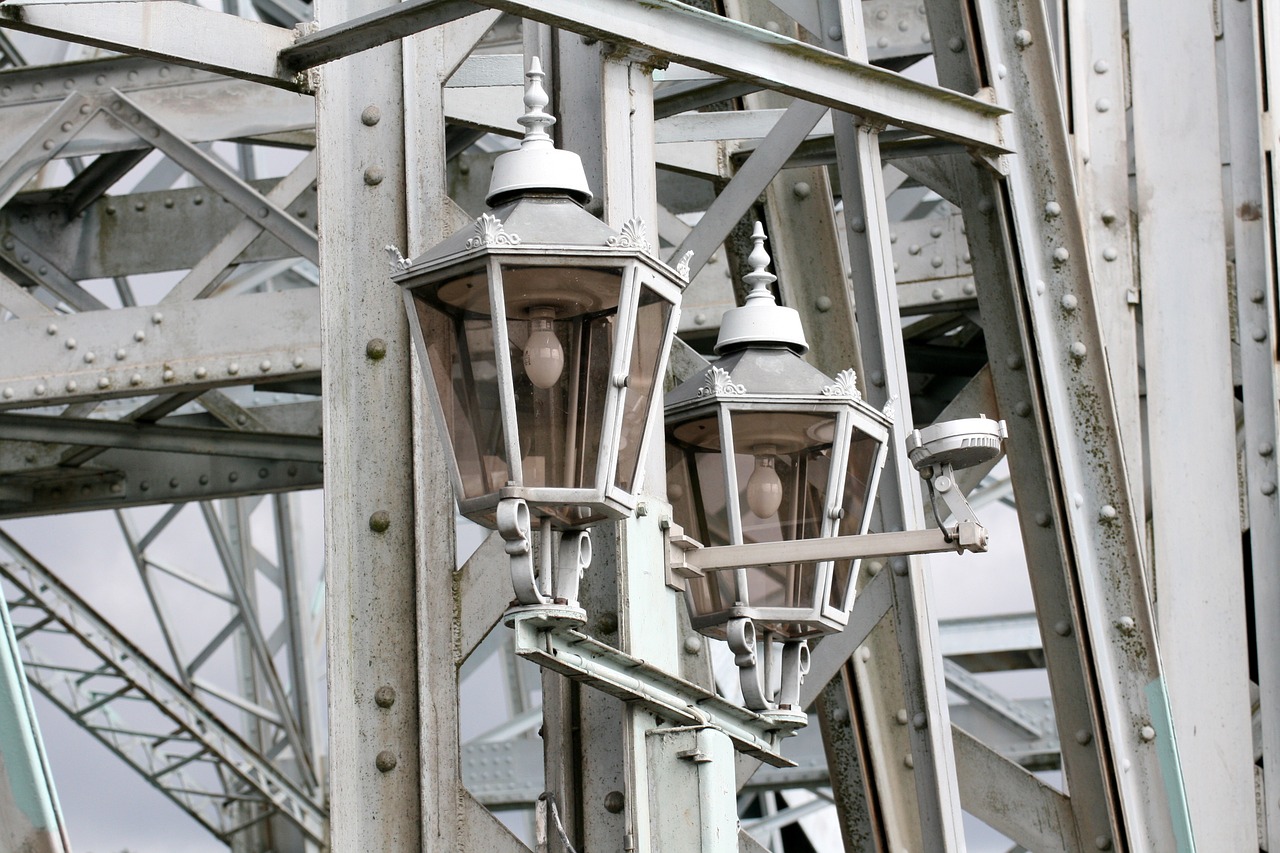bridge lamp lantern free photo