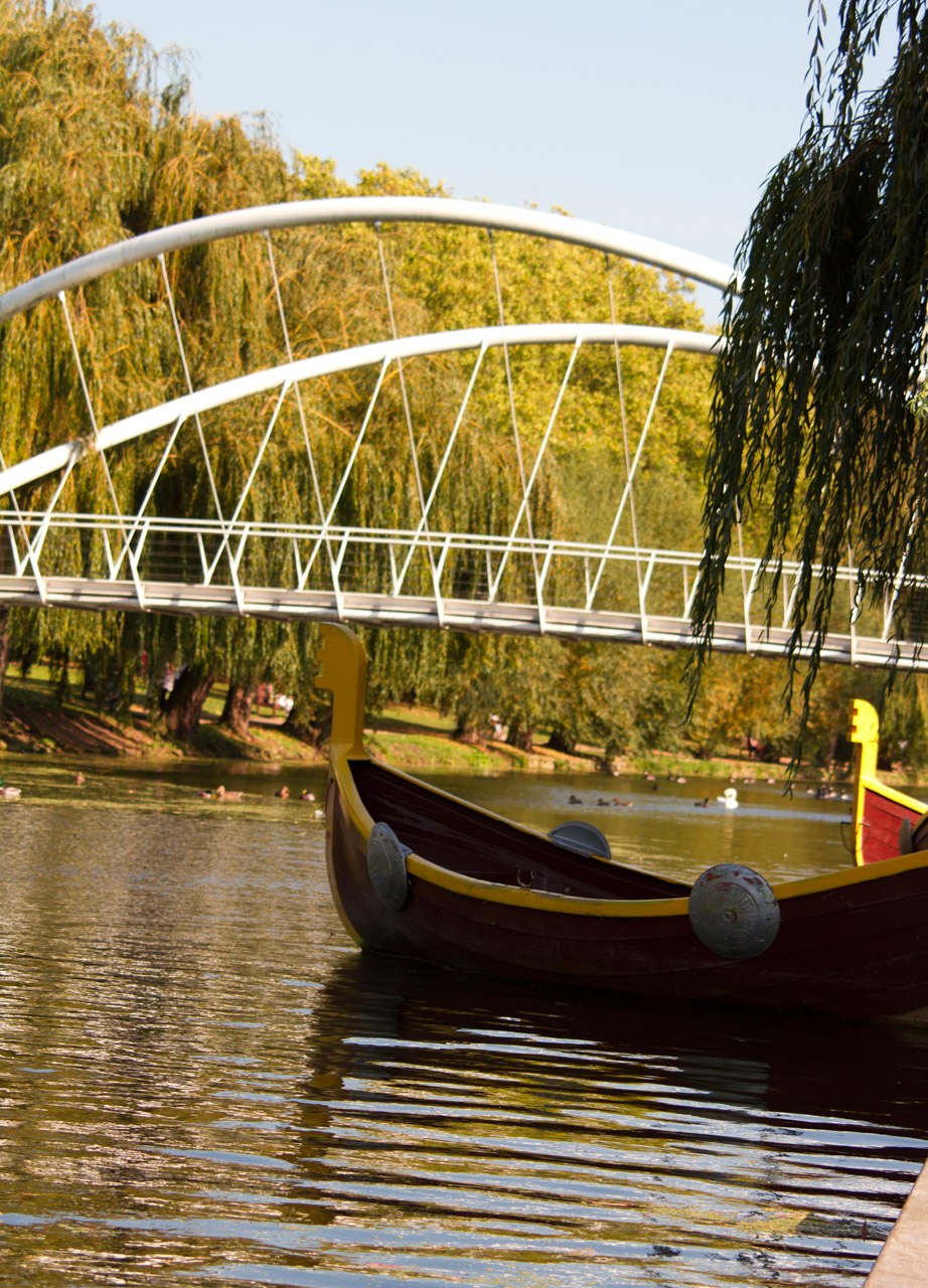 bridge river boat free photo