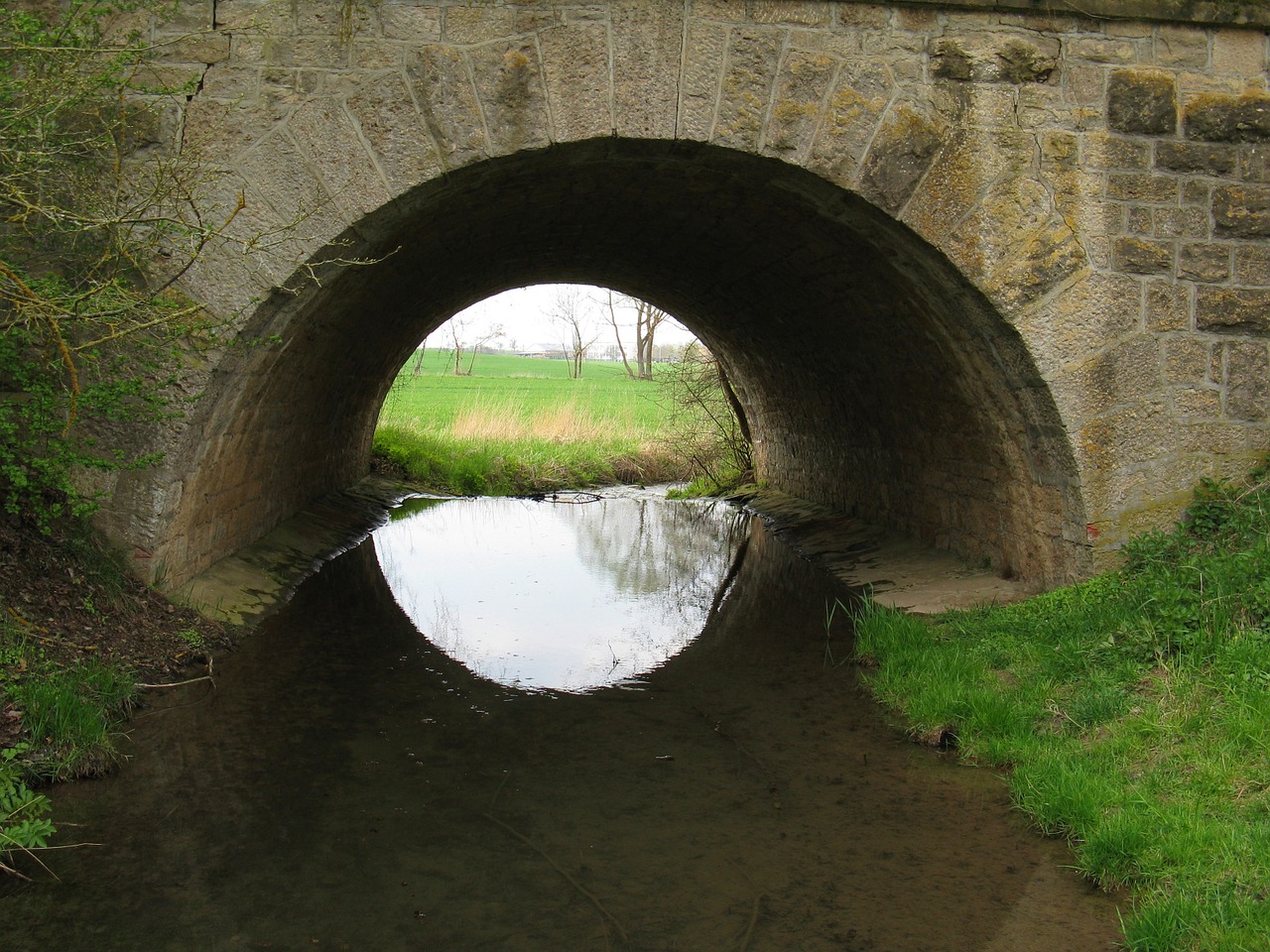 bridge stone bridge railway bridge free photo