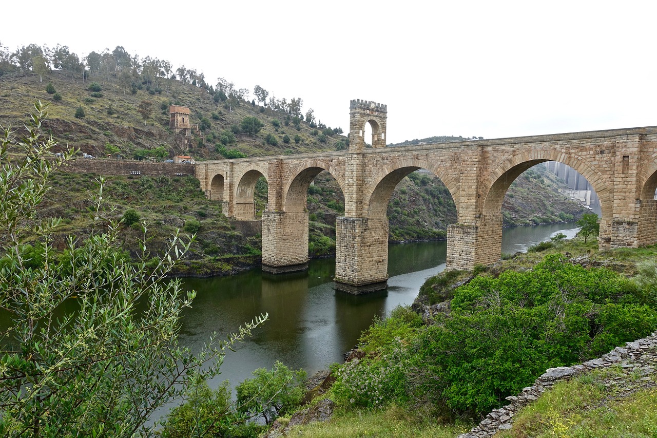 bridge alcantara roman free photo