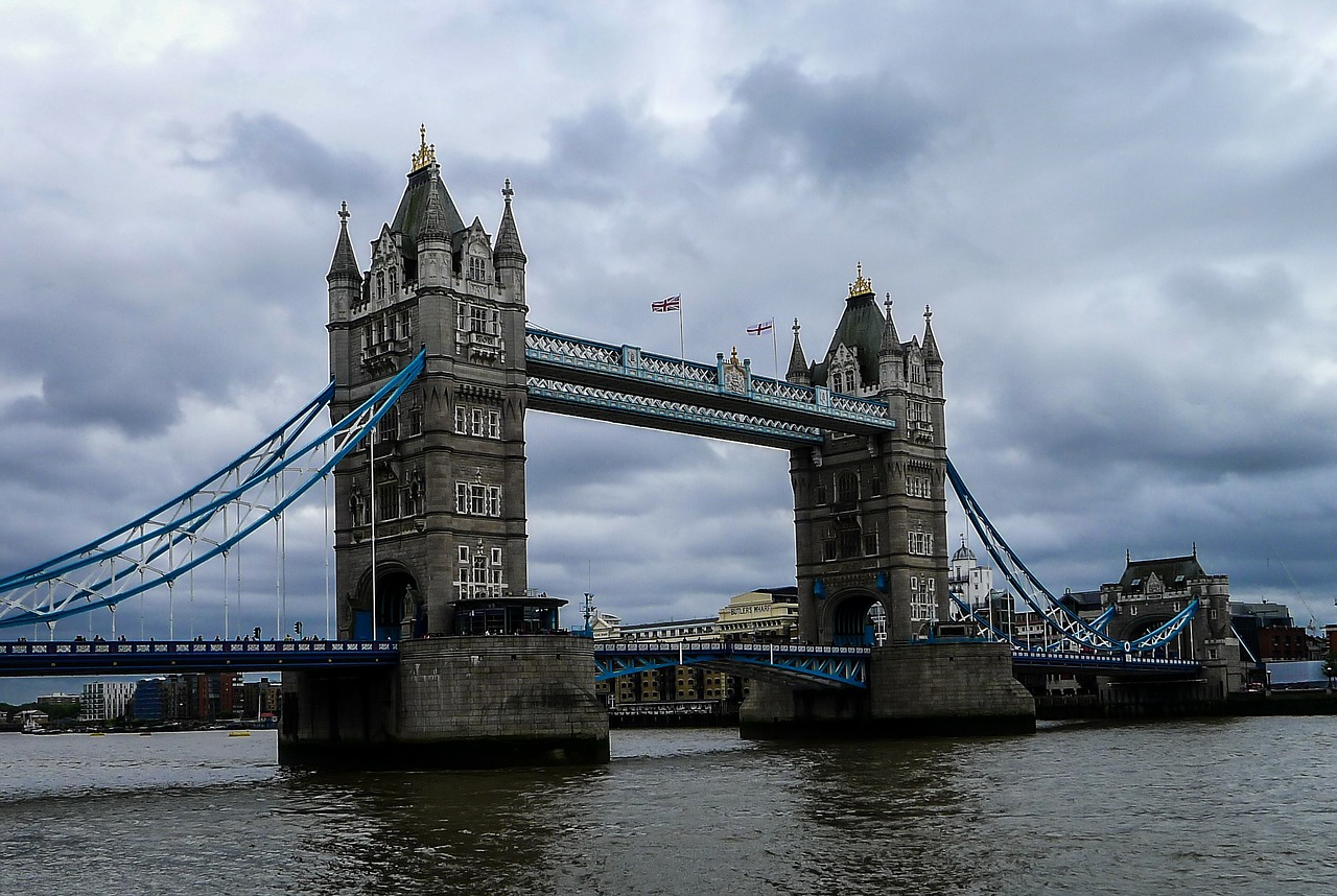 bridge river london free photo