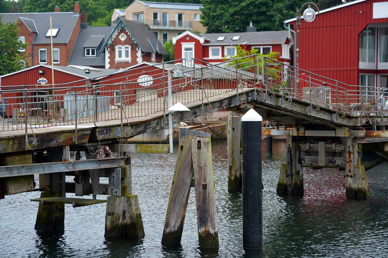 bridge lift bridge old free photo