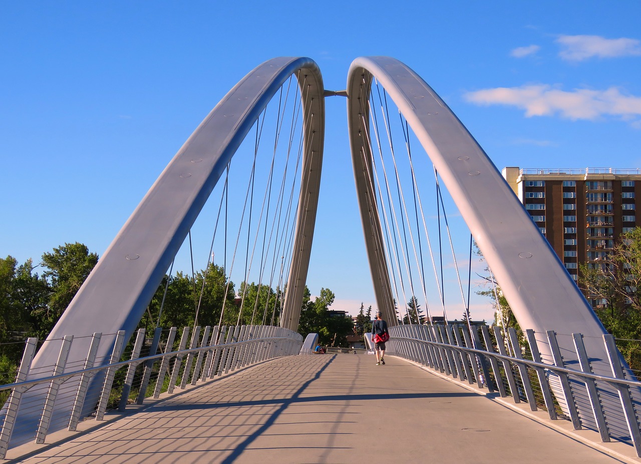 bridge arch calgary free photo