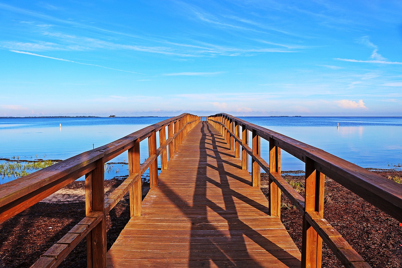 bridge wood architecture free photo