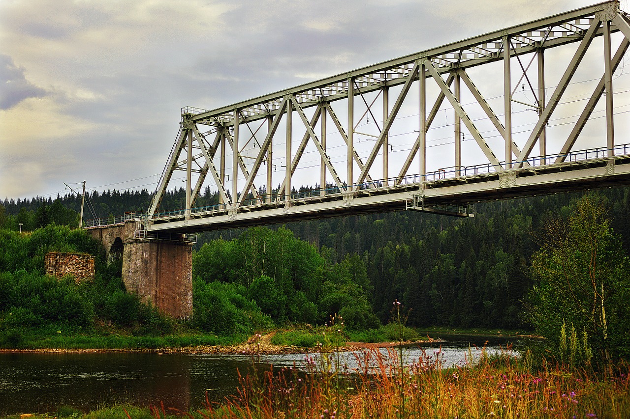 bridge river usva free photo