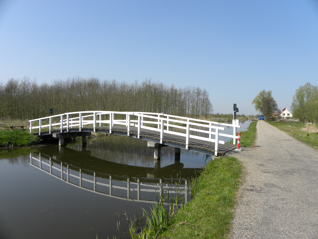 bridge wetering channel free photo