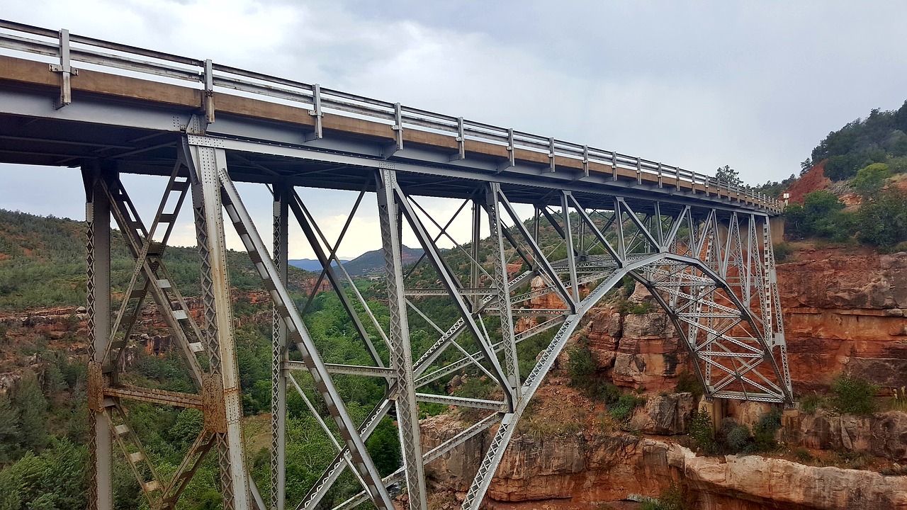 bridge arizona usa free photo