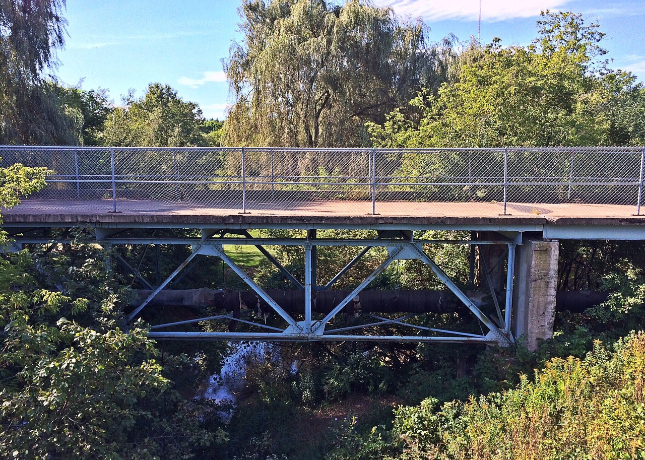 bridge path walking free photo