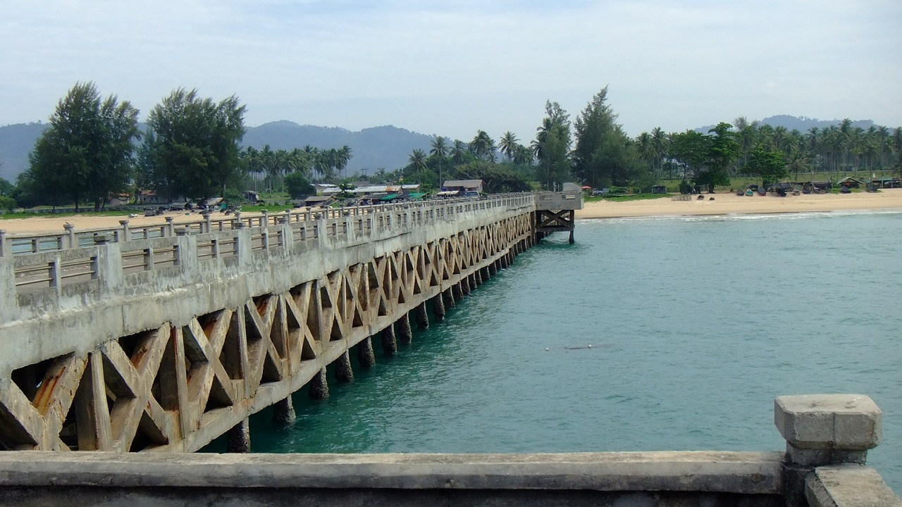 bridge andaman thailand free photo