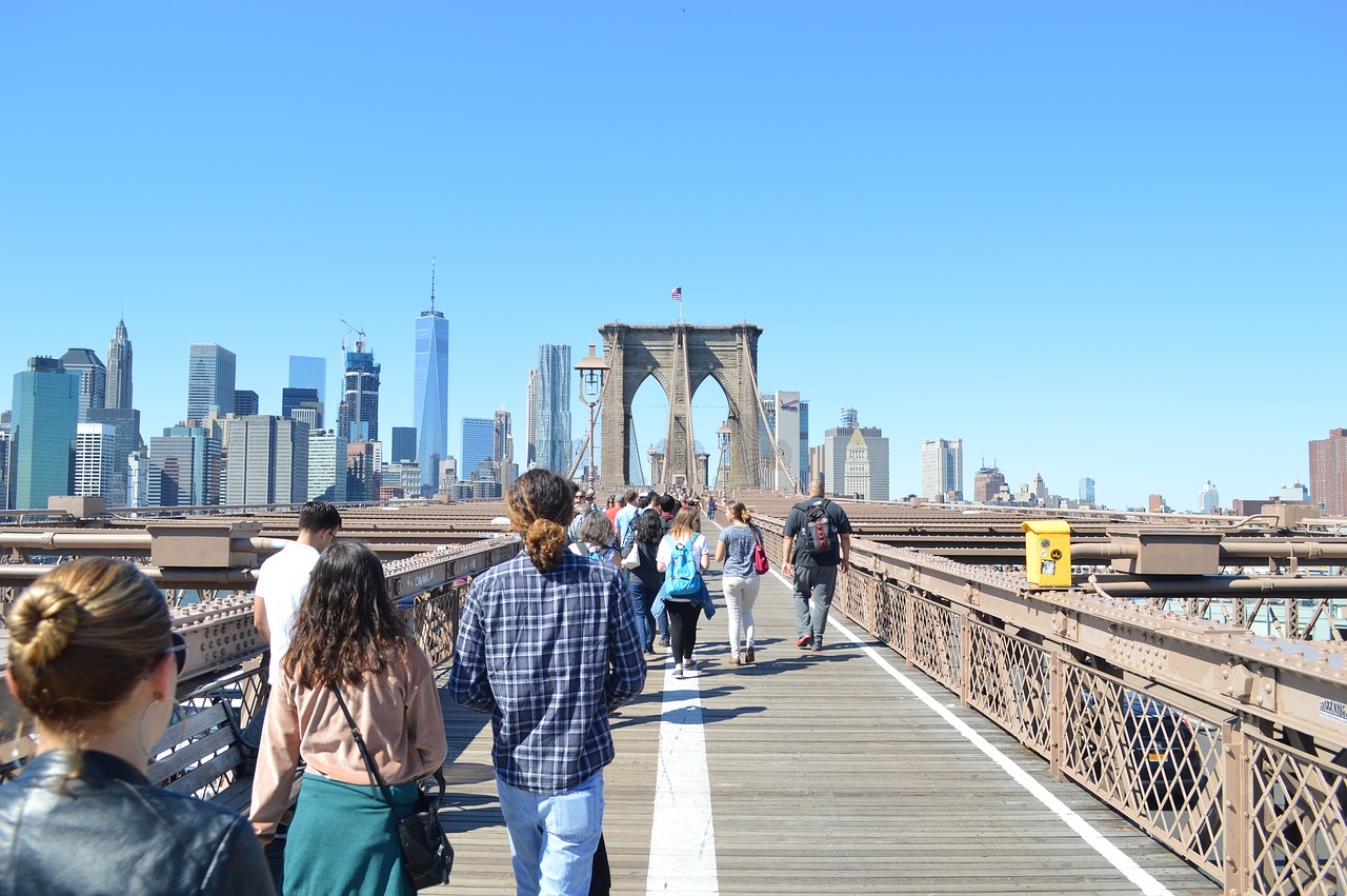 bridge brooklyn new york free photo