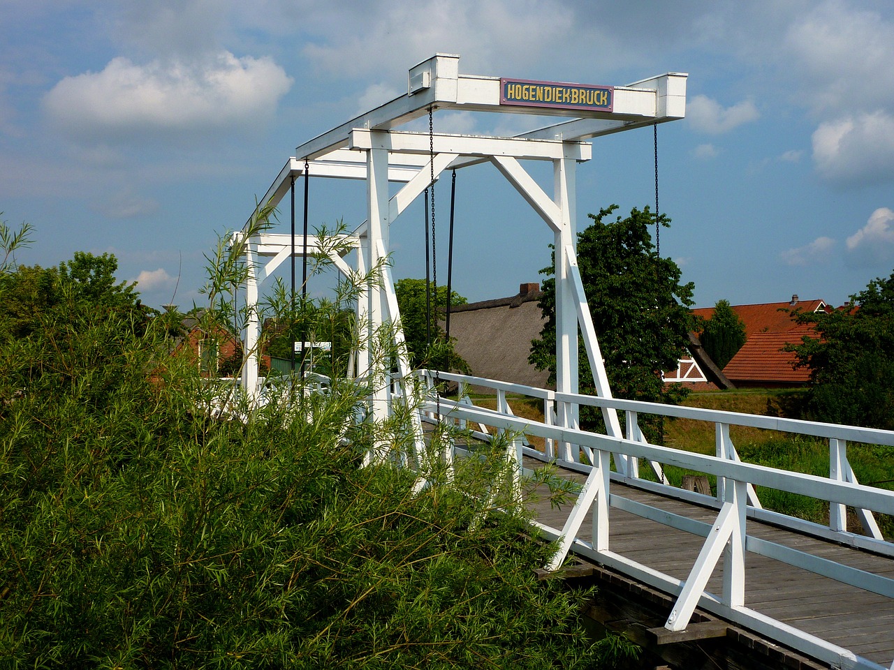 bridge old country mood free photo