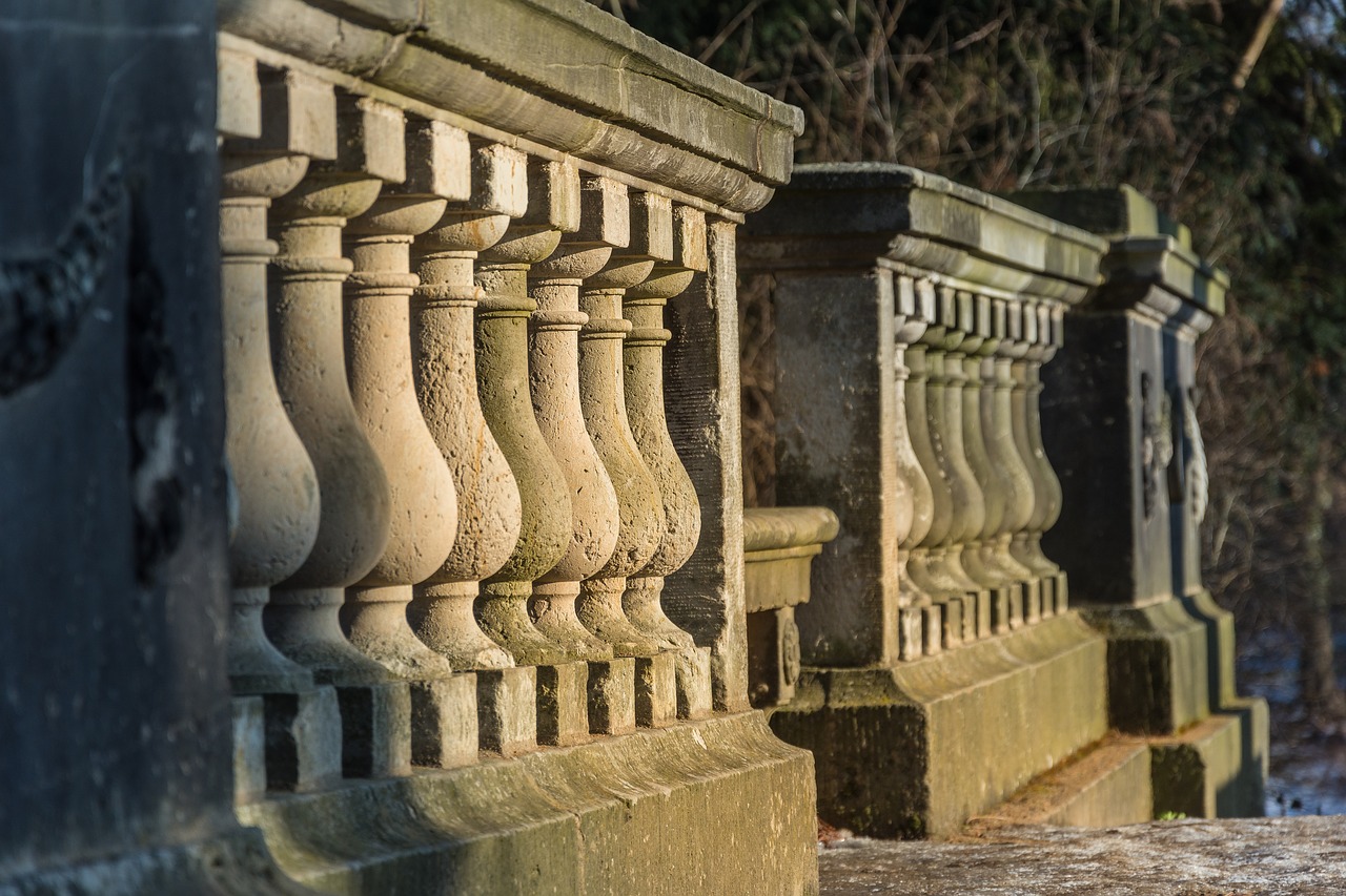 bridge railing river free photo