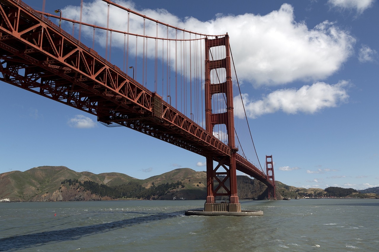 bridge golden gate towers free photo