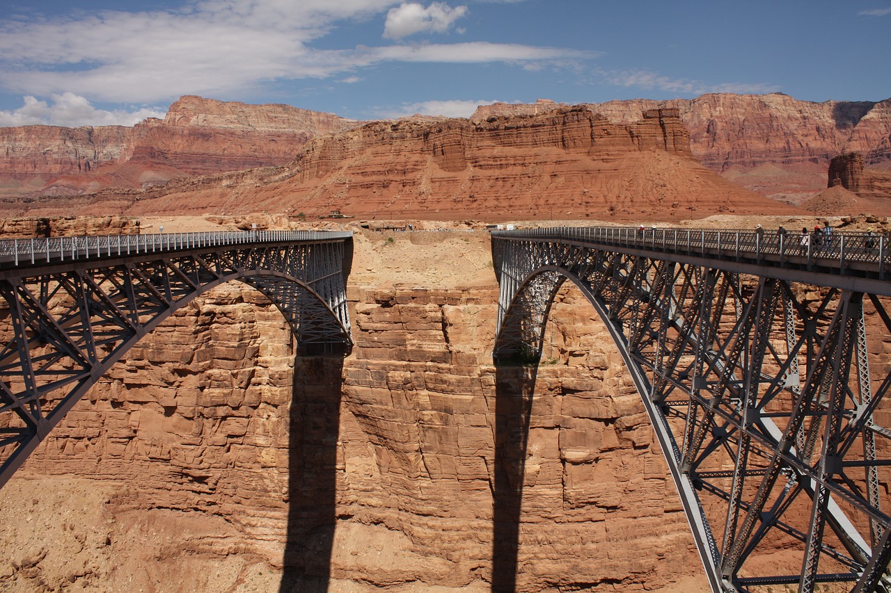 bridge usa the grand canyon free photo