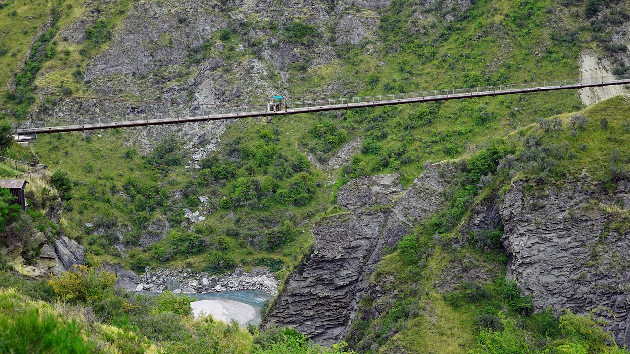 bridge skippers canyon queenstown free photo