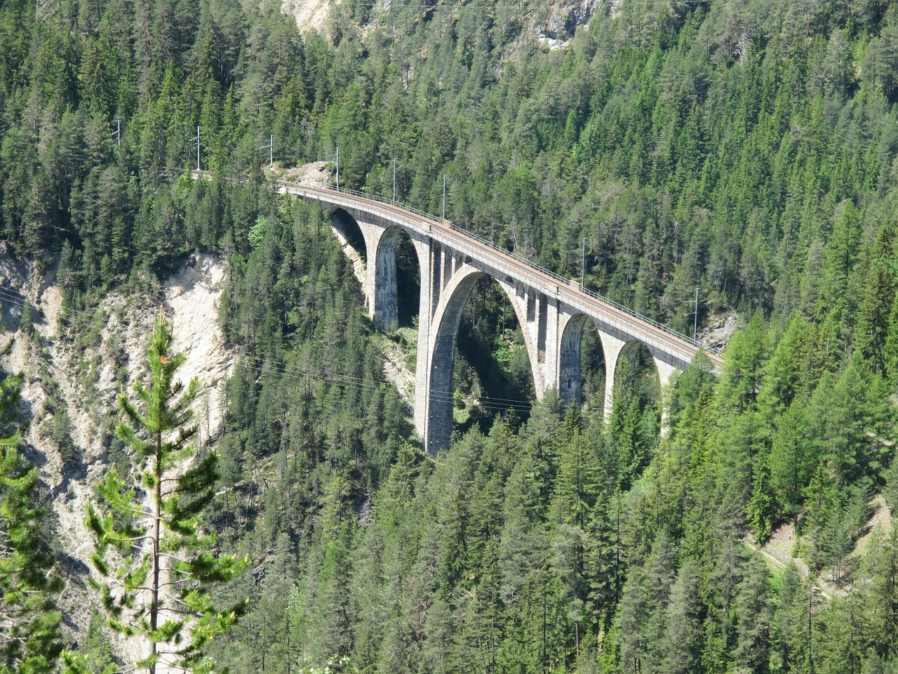 bridge railway bridge old bridge free photo