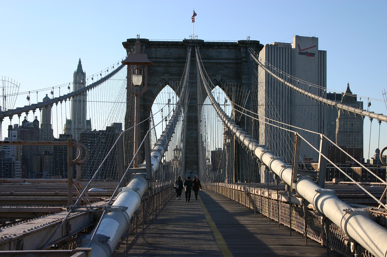 bridge brooklyn bridge architecture free photo