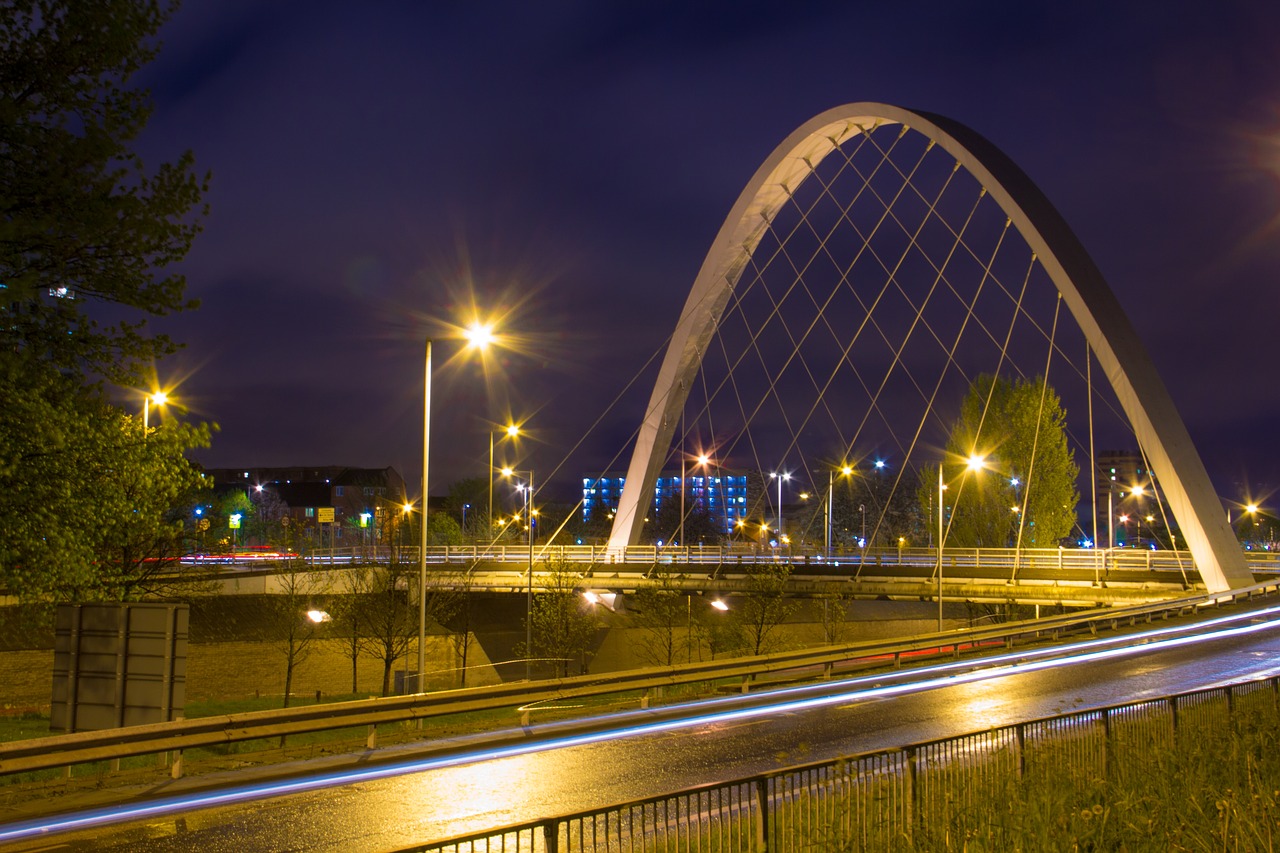 bridge manchester hulme free photo