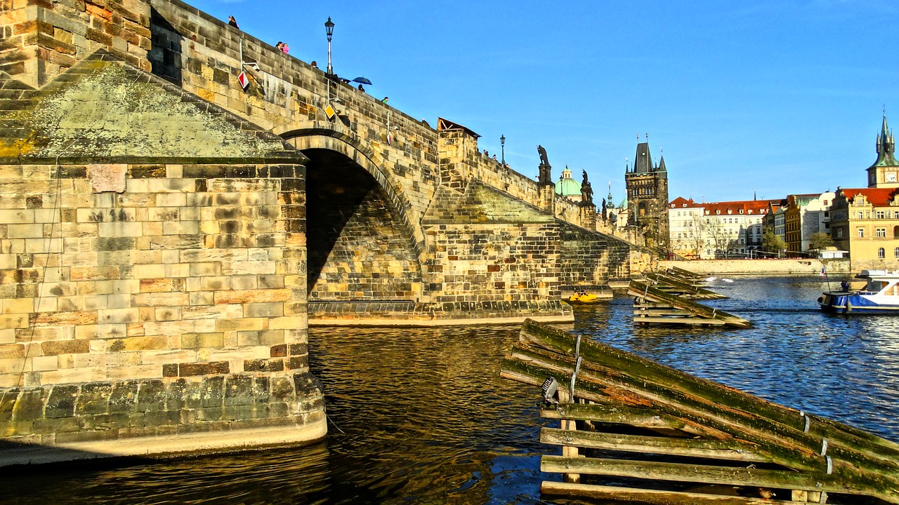 bridge prague czech free photo