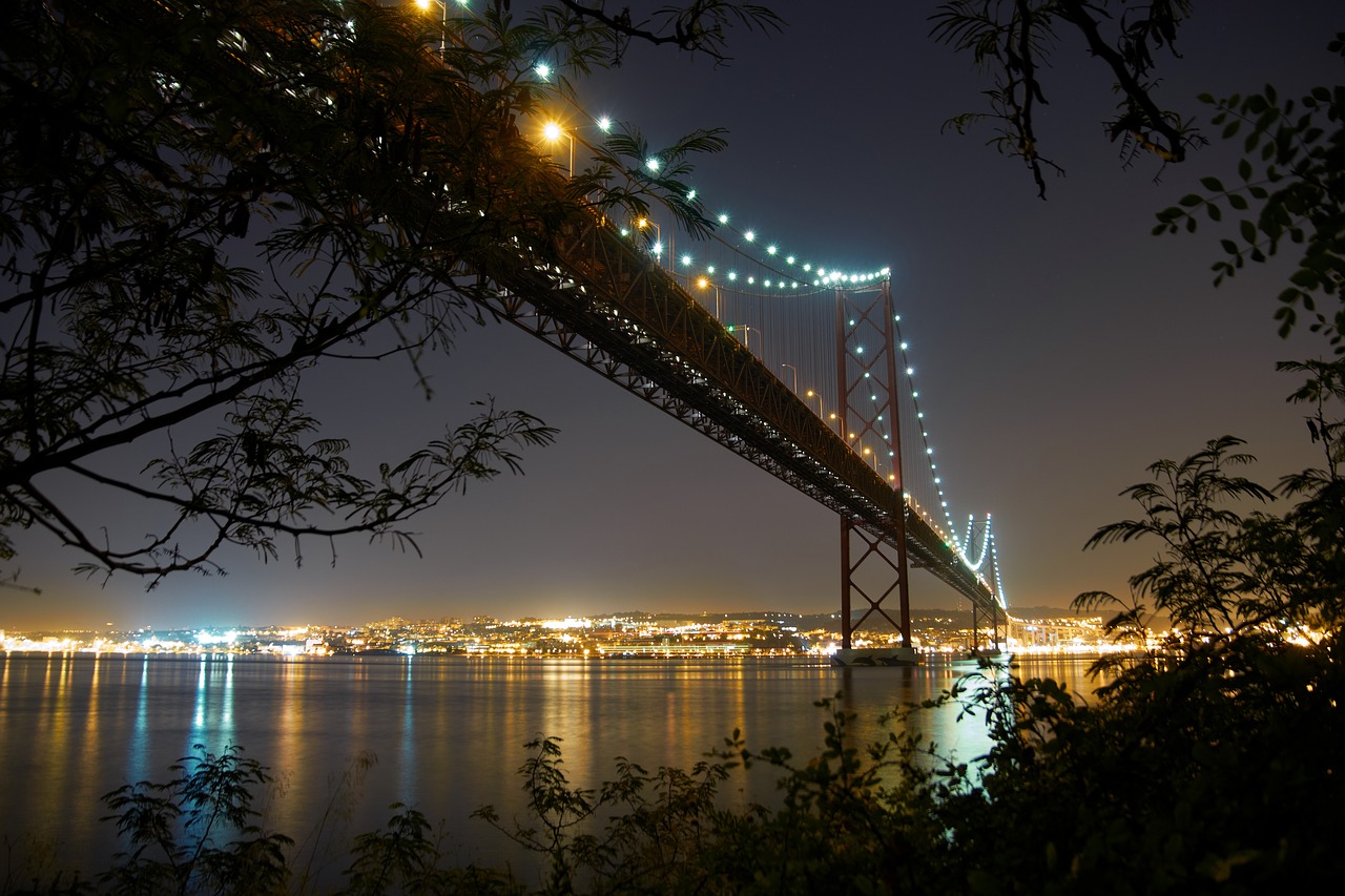 bridge tejo portugal free photo