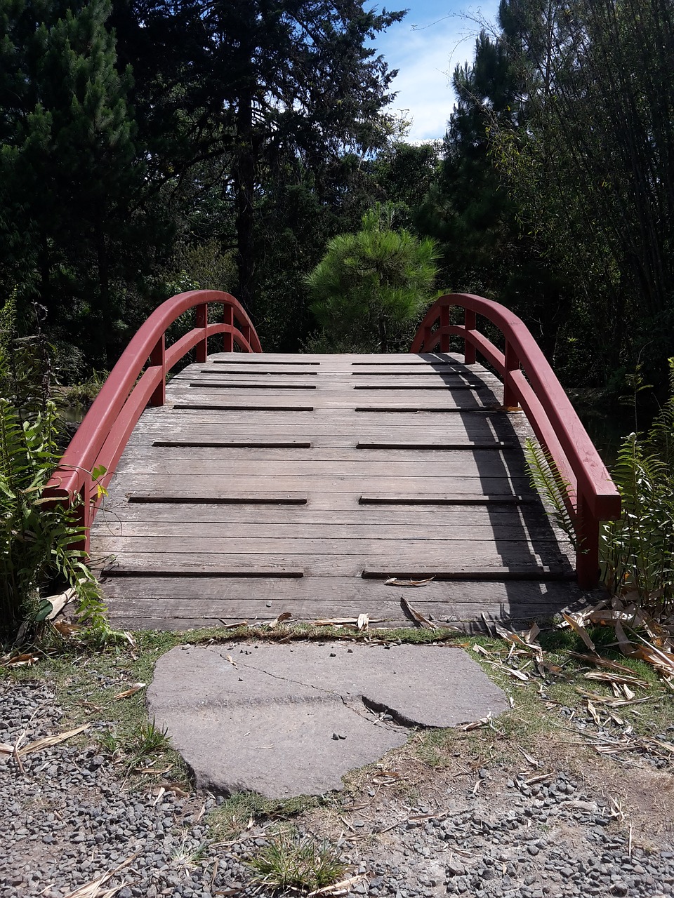 bridge landscape building free photo