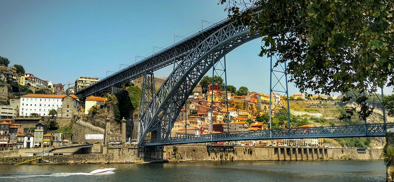 bridge porto portugal free photo