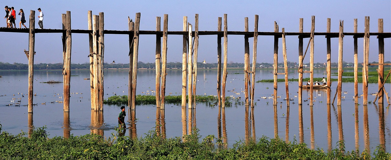 bridge wooden wood free photo