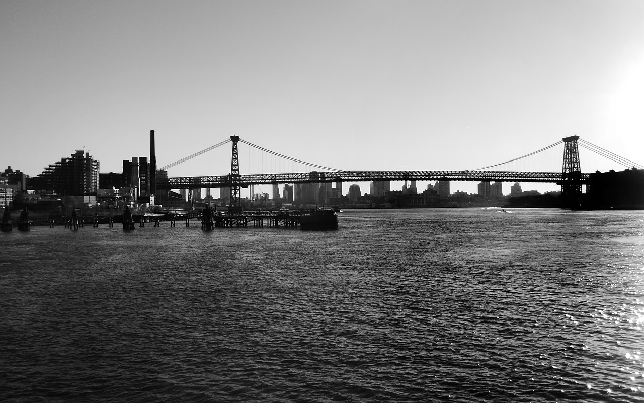 bridge landscapes river free photo