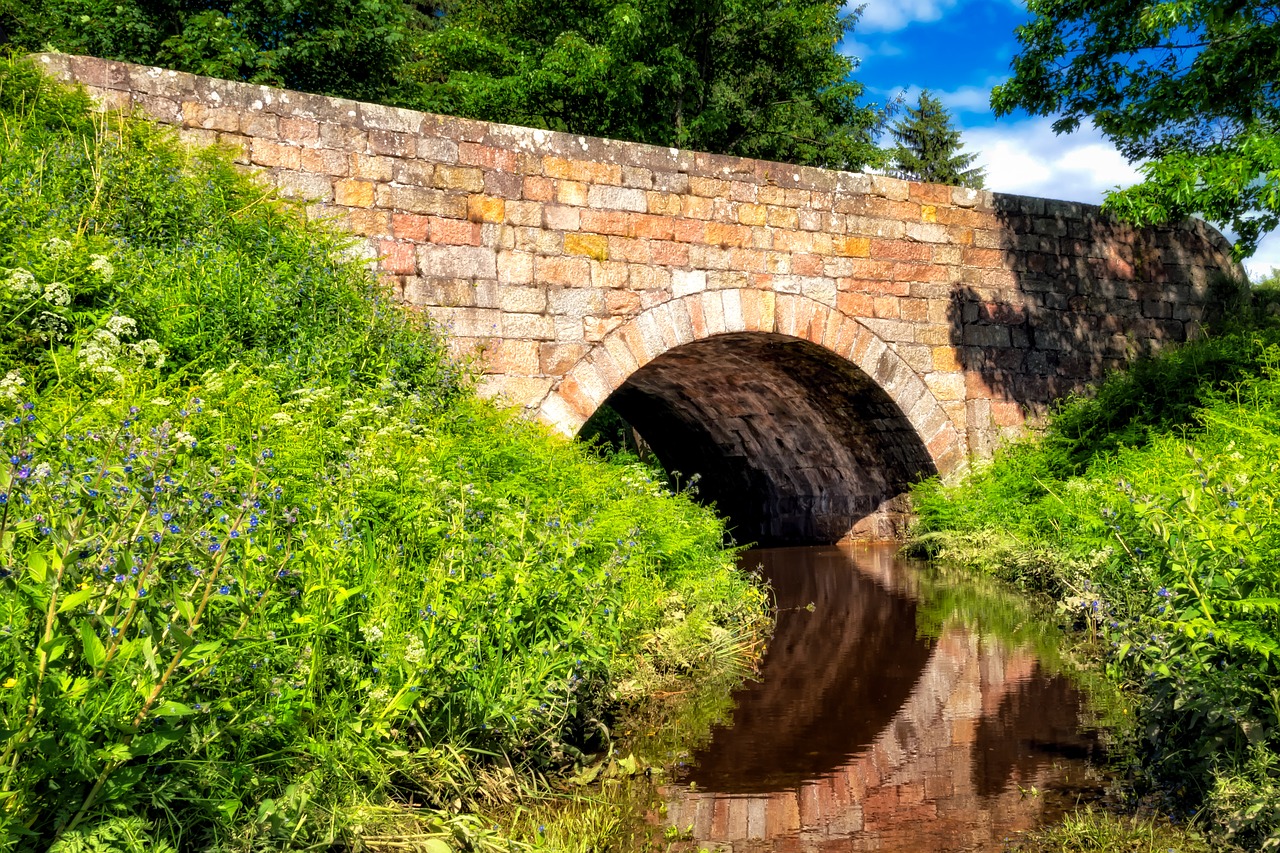 bridge stone scotland free photo