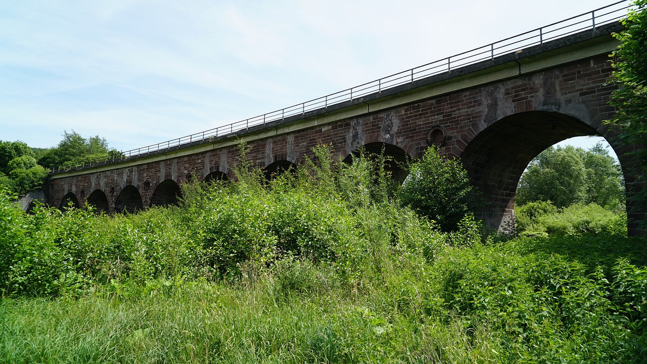 bridge railway railway bridge free photo