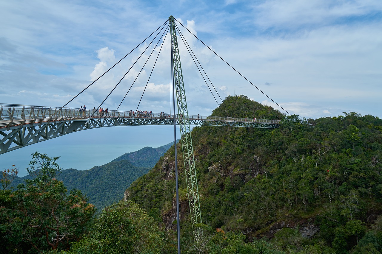 bridge asian malaysia free photo